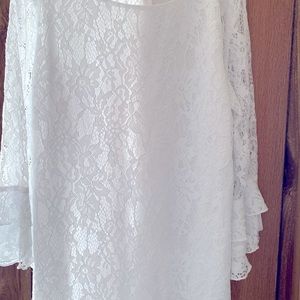 White Lace Blouse